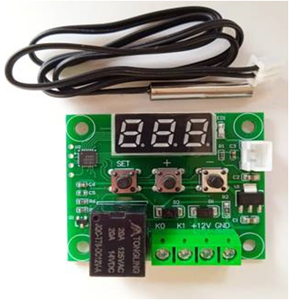 New &amp; Original DC 12V <strong>Temperature</strong> Digital Display Incubation Thermostat Switch Mini Thermostat <strong>Temperature</strong> <strong>Controller</strong> W1209 - Product Image 2