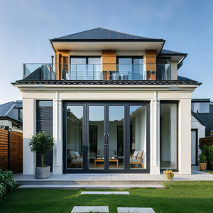 Ledow Tùy Chỉnh Kính Hiện Đại Tường Cửa Hàng Cửa Nhôm Thương Mại Cửa Cho Bán Lẻ Không Gian Pháp Phong Cách Thiết Kế Bên Ngoài - Product Image 3