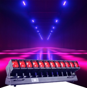 发光二极管12X60W摇摆4in1派对灯，具有变焦功能，适用于婚礼和庆典