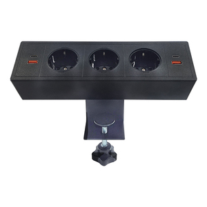 Multi USB Desktop 3 Stecker verlängerung Steckdosen leiste 7 In 1 Tischkante Abnehmbare EU-Steckdose für Office Hotel Home - Product Image 2