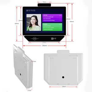 Sistema de asistencia de alta seguridad de 10,1 pulgadas con lector biométrico de reconocimiento facial con API y SDK gratuitos - Product Image 3