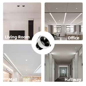 Proje için 7 12 18watt Led downlight tavan gömme ticari aydınlatma - Product Image 6
