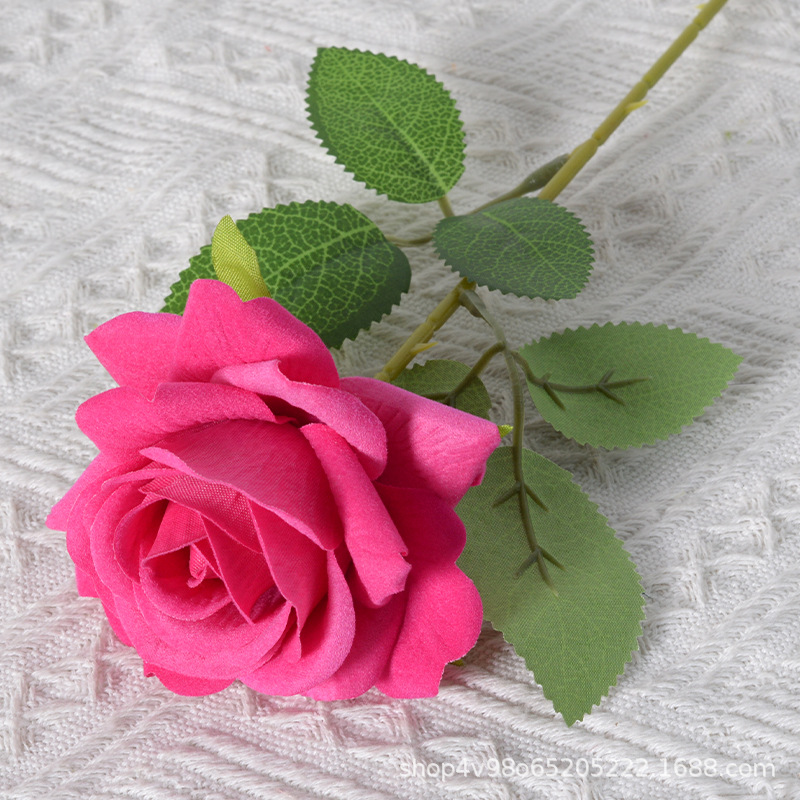 Rose Red Silk cloth