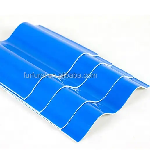 Máquina para techos de plástico de PVC multicapa fabricada en China, línea de producción de tejas de techo de PVC, máquina extrusora para techos