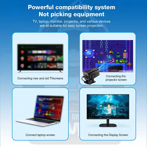 S G7 Game Box 2 in 1 TV Android 13 doppio sistema 3D Games Player WIFI 6 Retro classico Console per videogiochi con Gamepad Wireless - Product Image 3
