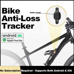 Appleを使用したバイクトラッカーiPhoneで私のグローバルGPSロケーションを見つけるiPad Mac Apple Watchボトルホルダー用安全なマウントベルヘッドセット - Product Image 2