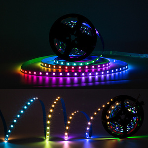 หลายสีเผาผลาญ96Leds RGBW 4 In 1ที่มีสีสัน12มิลลิเมตร5050smd นำแถบแสงใช้กับระยะไกล RF นำตัวควบคุม - Product Image 3