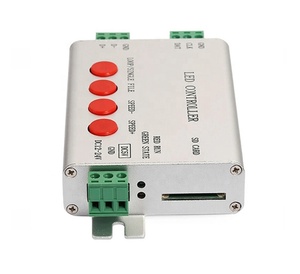 H801SB LEDBuild бесплатное программное обеспечение SD Card Play Pixel LED Strip контроллер Полноцветный Программируемый полосный пиксельный светодиодный контроллер - Product Image 4