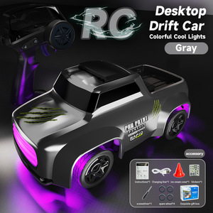 2.4GHz迷你漂移遥控汽车4WD 1:64比例遥控玩具数字无线电发射器，带陀螺仪接收器 - Product Image 3