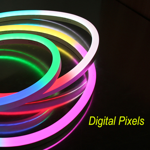 Индивидуальное праздничное освещение событий 10x20 мм пиксель RGB WS2811 SPI DMX программа Водонепроницаемая Светодиодная гибкая лента с неоновой веревкой - Product Image 1