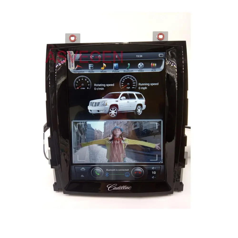 Precio de fábrica coche Multimedia Monitor de coche estéreo navegación Unidad de Android Radio del coche para Cadillac Escalade 2007 - 2012