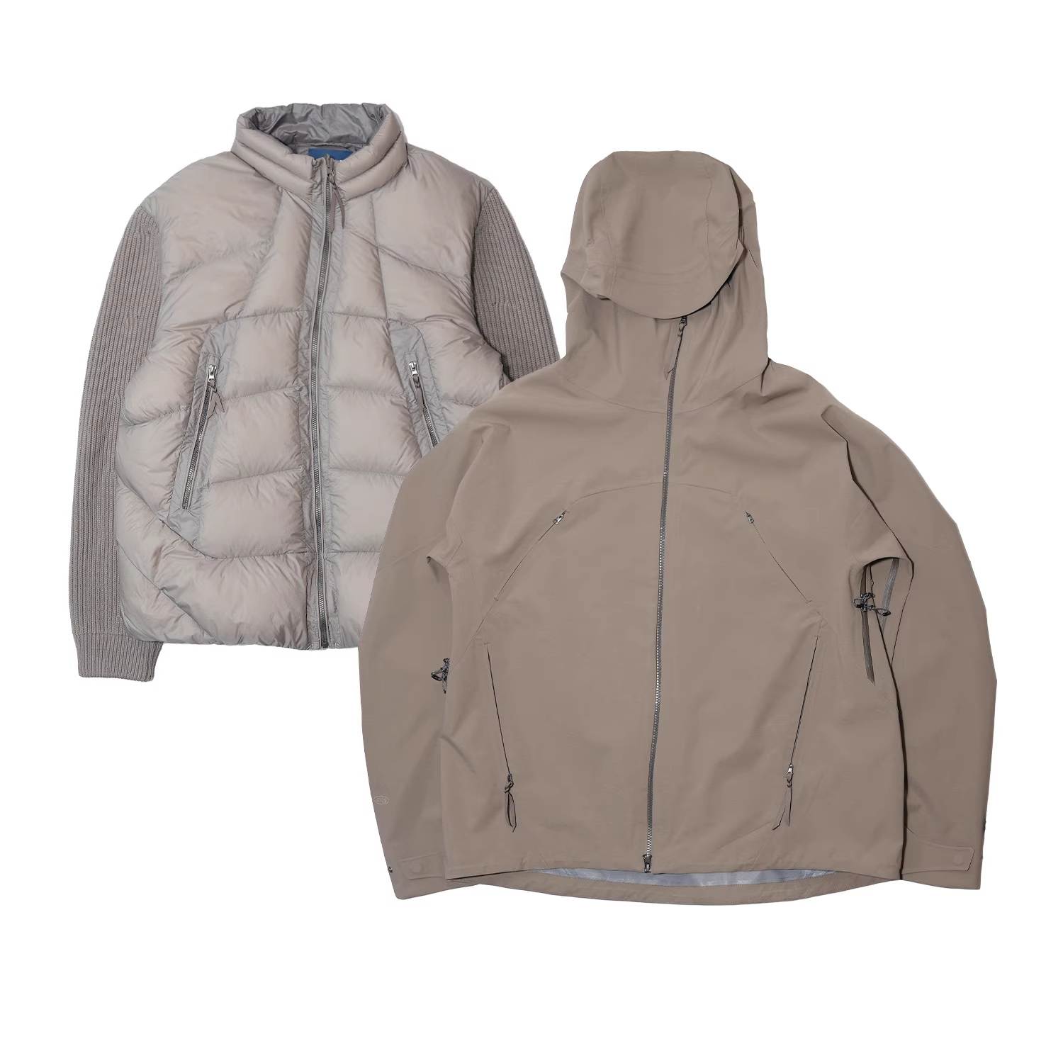 color 2 down liner + shell set