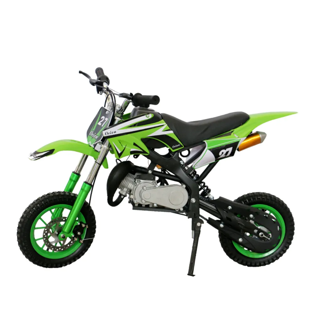 Gás MOTO Para Crianças Crianças 49CC 2 Tempos Gasolina Esportes Cross Bikes Minibike Pocketbike Race Off-road Dirt Bike Mini Motocicleta