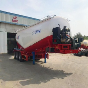 Factory Customizable Best Price 3 Axle 40-60 <strong>Tons</strong> 45cbm Dry Bulk <strong>Cement</strong> Concrete Powder <strong>Bulker</strong> Tanker Truck Trailer for Sale
