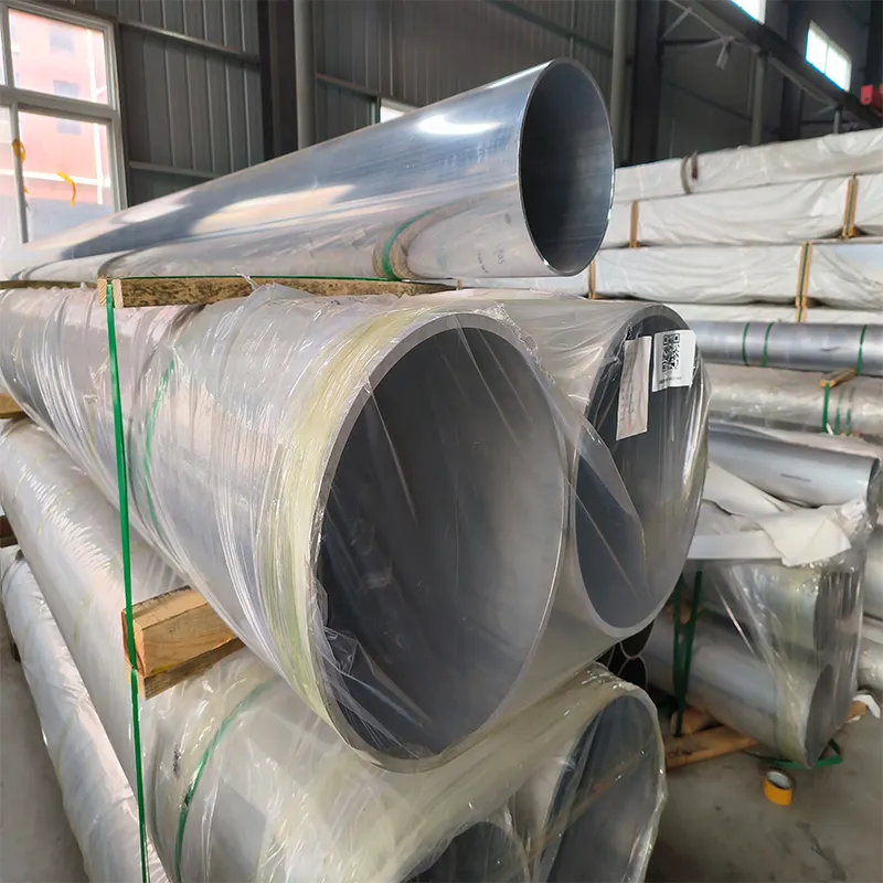 6061 6063 7075 aluminum tube extruded anodize industrial round aluminum pipe alloy aluminium tubes price