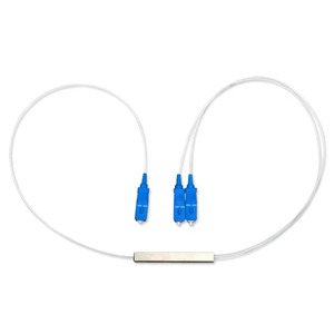 Factory Price MINI SC/UPC 1:2 PLC Splitter 1 X 2 Steel Tube Fiber Optic Planar Lightwave Circuit for FTTH <strong>Network</strong> Use - Product Image 2