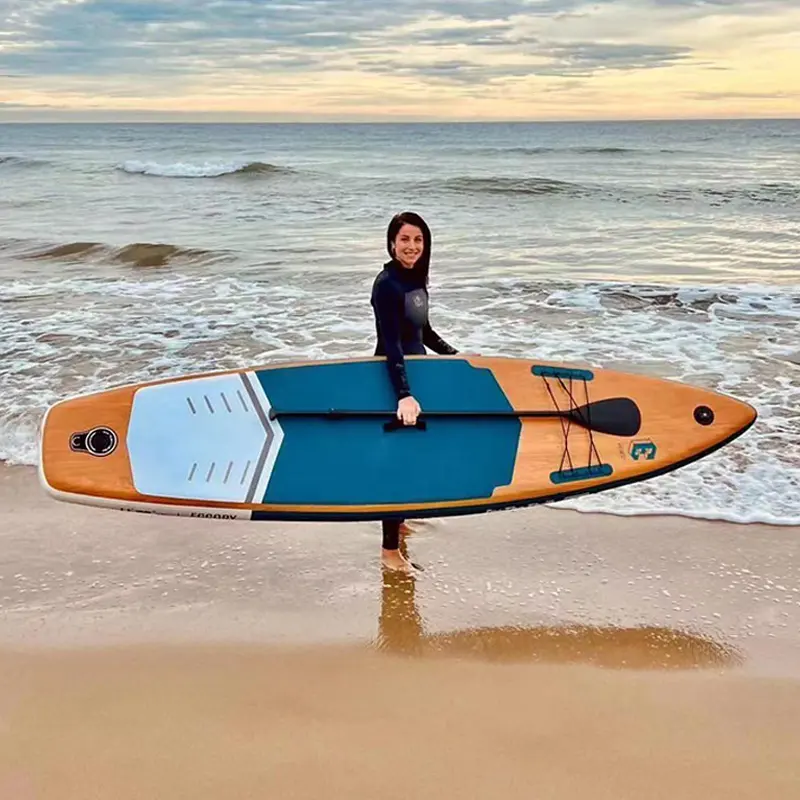 Stehendes Angelsport-Wassersport-Surfbrett aus China Sup-Board Aufblasbares Paddle-Board