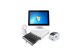 <strong>Multi</strong> <strong>Function</strong> Dual Screen <strong>Pos</strong> System 15 Inch+9.7&quot; or 15&quot; Capacitive Touch Screen All in One <strong>Pos</strong> Terminal Desktop Cash Register - Product Image 6