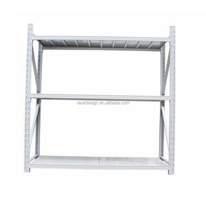 Metall regal verstellbar 4 Regale Light Duty Rack Multi Regale Eisen Lager regal Hersteller Longs pan Racking System Preis - Product Image 3