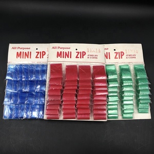 清除迷你塑料拉链拉链锁塑料袋 LDPE 拉链锁袋定制自封袋与卡 - Product Image 5