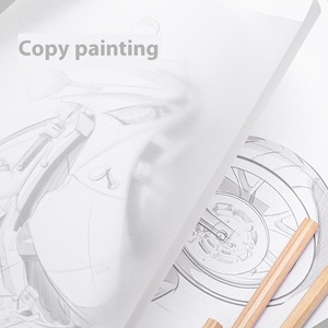 A3A4半透明トレーシングペーパー完璧な製本バターペーパーサイズ印刷写真硫酸 - Product Image 4