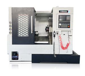 Centro de torneado de torno Cnc de TCK50DY-8, con eje Y cama inclinada de eje C, máquina de torno Cnc - Product Image 3