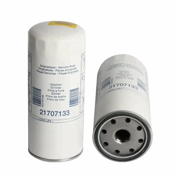 Filtro de aceite de elemento Original de alta calidad Huida 21707133 piezas de motor diésel filtros envío directo de fábrica Venta caliente