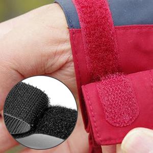 Tela negra de gancho y bucle de garantía comercial, cinta de gancho y bucle autoadhesiva, tira de gancho y bucle - Product Image 4
