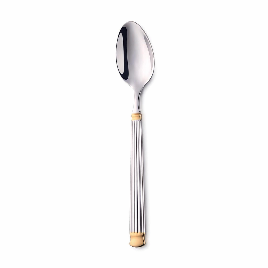 Cuillère à thé plaquée or