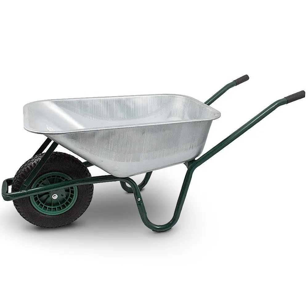 Heavy Duty Kruiwagen Steel Builders Garden Wheelbarrow