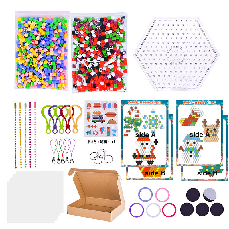 Serie natalizia di grandi puzzle a forma di fagiolo
