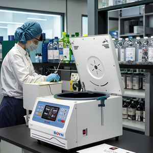 BN2-6C Max 6000 Rpm sudut <span class=keywords><strong>Rotor</strong></span> kecepatan rendah Benchtop sentrifugal 4*100ml untuk penggunaan laboratorium - Product Image 6