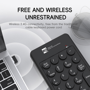 Tastiera numerica per tastiera portatile di moda per ufficio, per la vendita a caldo, Mini 2.4G BT Wireless 18