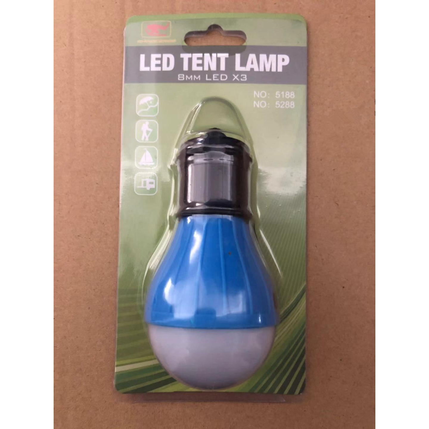 Blue insert packaging