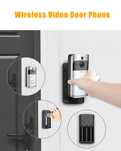 Wifi Cam Vita Intelligente Timbro Con Camara Videoportero Senza Fili di Sicurezza Segreto Citofono Sistema di Video Campanello Della Macchina Fotografica - Product Image 4