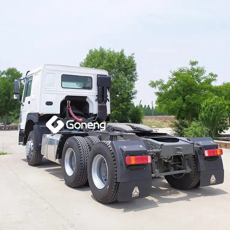 Cnhtc sino-camión remolque tractor 6x4 LHD RhD china, con capacidad de carga de 50 y 60 toneladas, tracción a la derecha