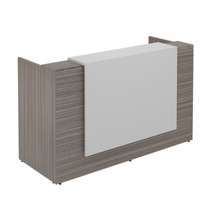 Bán buôn bàn tiếp tân đồ nội thất văn phòng phía trước bàn tiếp tân Walnut Màu tiếp tân bàn văn phòng - Product Image 4