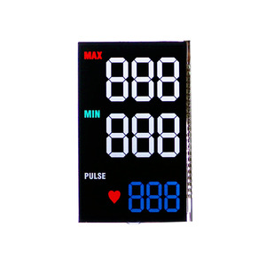 จอแสดงผล Lcd แบบกำหนดเอง Tn Htn Stn Fstn Va อักขระ Lcd Cog Dot 128*64 14ส่วนการแสดงภาพกราฟิกสีขาวดำแบบดิจิตอล7ส่วน - Product Image 3