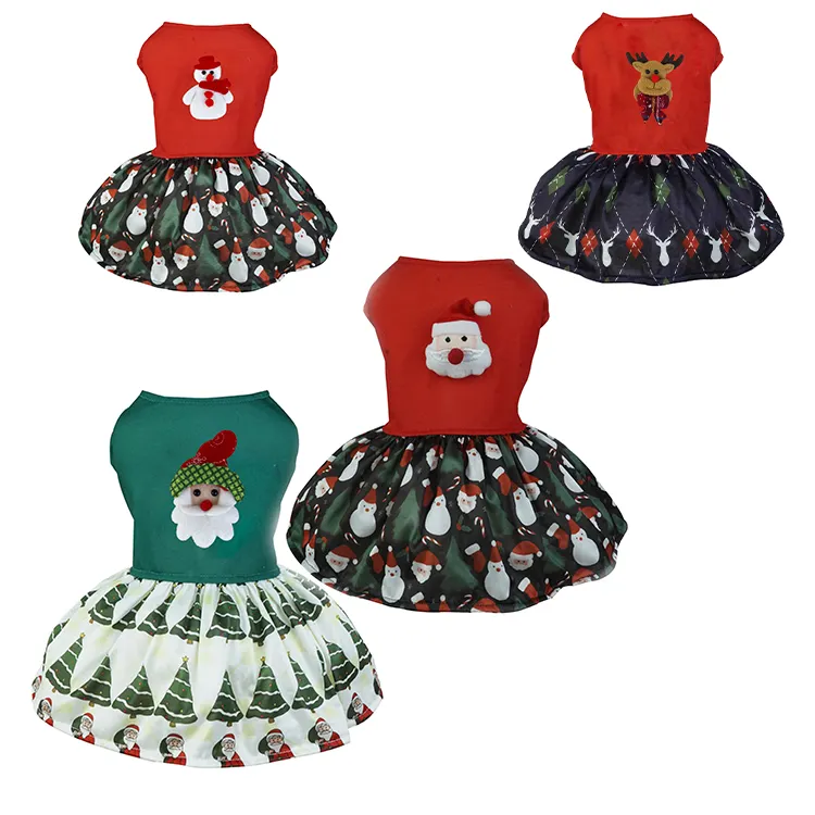 Pet Clothing Autumn And Winter New Year Christmas Elk Shape Pet Clothes Dress Cats Christmas