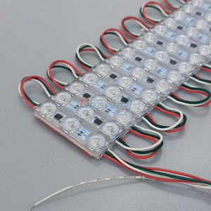 RGB полноцветный 1,2 Вт WS2811 управление IP68 водонепроницаемый SMD 3030 3led Инжекционный 12 В Светодиодный модуль для украшения рекламных вывесок - Product Image 5