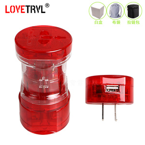 Enchufe inteligente portátil Adaptador USB Enchufe Cargador de viaje universal con corriente nominal de 10A - Product Image 3