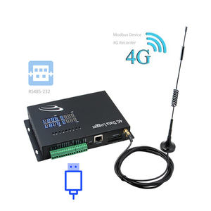Temperatura de entrada de 4-20ma RS 485, humedad, GPRS, GSM, SMS, presión diferencial digital con loggers de datos solares