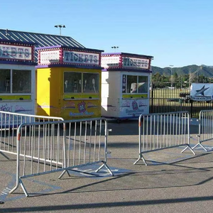 Verzinkte französische Barrikade Fußgänger-<span class=keywords><strong>Crowd</strong></span> Control Fencing Temporäre <span class=keywords><strong>Crowd</strong></span> Control Barrier - Product Image 1