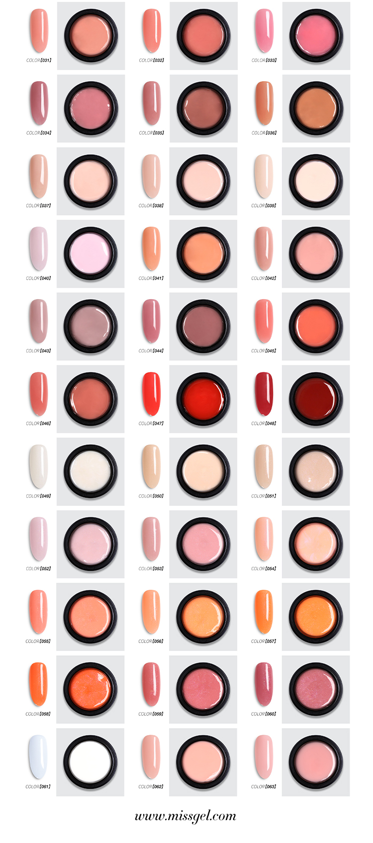 63 couleurs
