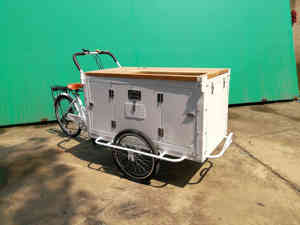 コーヒーカートバイク/モバイルコーヒーカート/アイスクリームバイクミニカート自転車 - Product Image 6