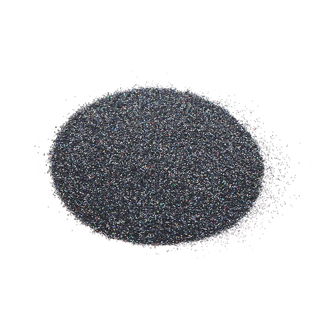 ผงกลิตเตอร์เลเซอร์สีเทาเข้ม 20g