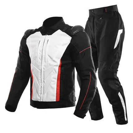 Combinaison de moto unisexe, équipement de moto, veste de conduite quatre saisons coupe-vent et imperméable