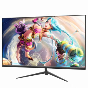 Monitor LCD curvo de 31,5 pulgadas súper ancho 165 Hz 2K con retroiluminación LED Altavoz incorporado PC Gaming Computadora de escritorio usada