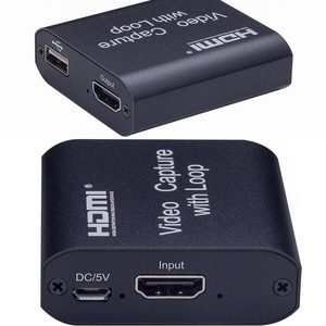 4k图形采集卡HDMI至USB 3.0视频录像机盒，用于直播视频录制hdmi数字转换器 - Product Image 5