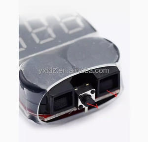 Display livello batteria YIXINTAI 1-8S XB100 allarme a bassa tensione display elettrico/cicalino a doppia funzione - Product Image 5